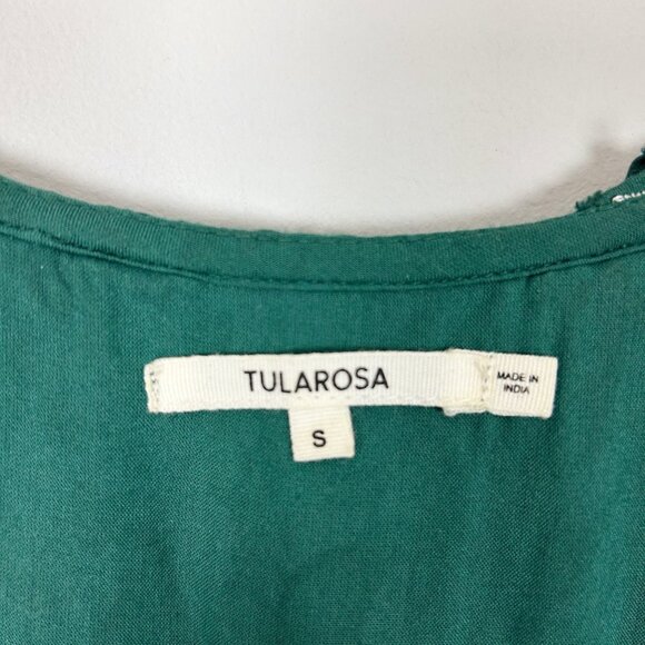 Tularosa Annette Embroidered Sequin Ruffle Top Blouse Size Small Women's - Picture 5 of 5